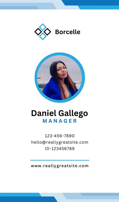 School ID card template - Payal Production